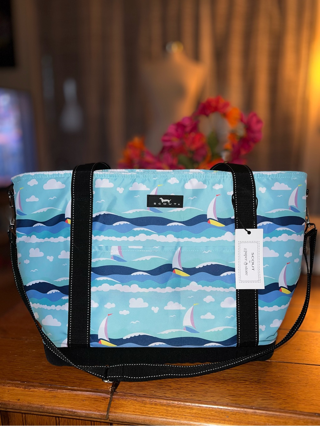 Scout 'Totes My Boat' Limited Edition Cools Gold Crossbody Soft Cooler X-Large